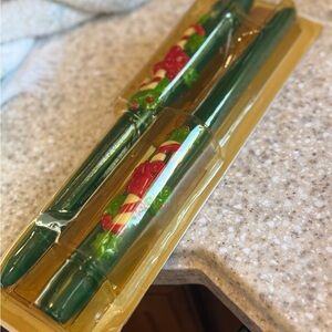 Festive Vintage Avon Taper Candles